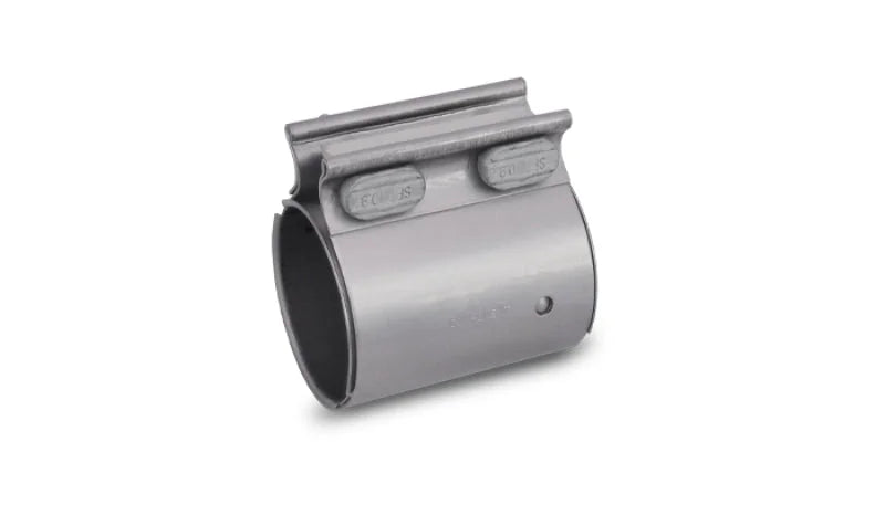 Vibrant TC Series Heavy Duty SS Exhaust Sleeve Butt Joint Clamp for 3.5in O.D. Tubing - Side View