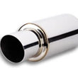Load image into Gallery viewer, Vibrant TPV Turbo Round Muffler (17in Long) with 4in Round Tip Angle Cut - 3in inlet I.D. - Main Product View