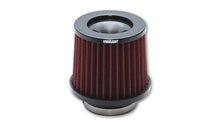 Load image into Gallery viewer, Vibrant The Classic Performance Air Filter (5.25in O.D. Cone x 5in Tall x 2.25in Inlet I.D.) - Side View