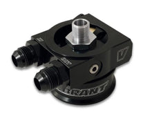 Load image into Gallery viewer, Vibrant Thermostatic Oil Cooler Sandwich Adapter w/Spacer - Detail View