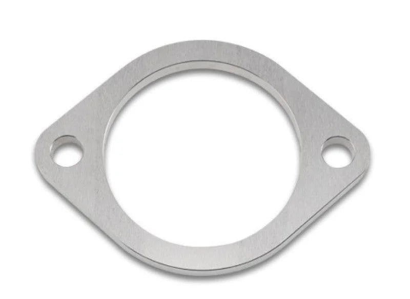 Vibrant Titanium 2-Bolt Flange - 3.00in ID / 4.19in Bolt Hole Center-to-Center / 5/16in Thick - Back View