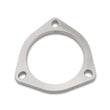 Load image into Gallery viewer, Vibrant Titanium 3-Bolt Flange - 3.50in ID / 4.44in Bolt Hole Center-to-Center / .3125in Thick - Side View
