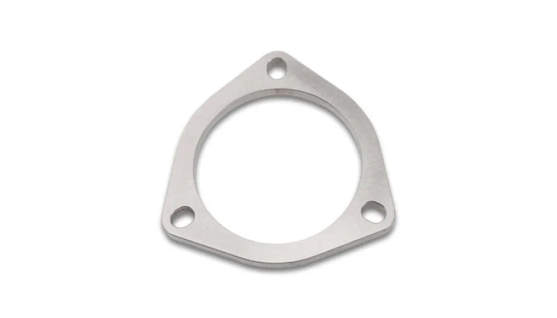 Vibrant Titanium 3-Bolt Flange - 3.50in ID / 4.44in Bolt Hole Center-to-Center / .3125in Thick - Side View