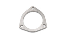 Load image into Gallery viewer, Vibrant Titanium 3-Bolt Flange - 3.50in ID / 4.44in Bolt Hole Center-to-Center / .3125in Thick - Side View