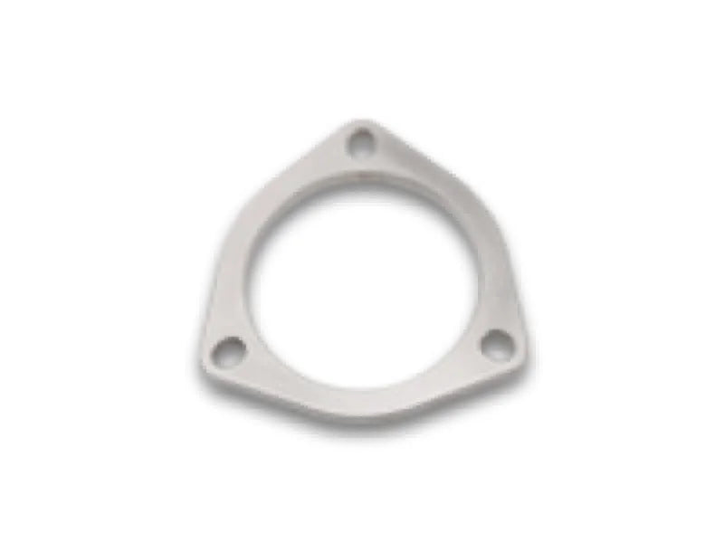 Vibrant Titanium 3-Bolt Flange - 3.50in ID / 4.44in Bolt Hole Center-to-Center / .3125in Thick - Back View