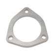Load image into Gallery viewer, Vibrant Titanium 3-Bolt Flange for 3in ID Tubing - Side View