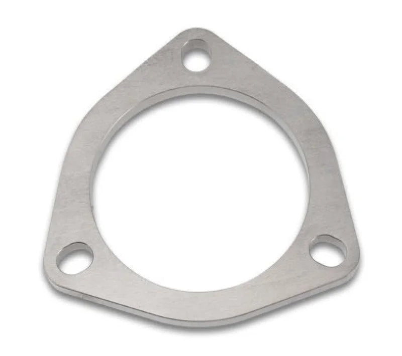 Vibrant Titanium 3-Bolt Flange for 3in ID Tubing - Back View