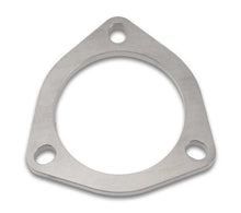 Load image into Gallery viewer, Vibrant Titanium 3-Bolt Flange for 3in ID Tubing - Back View