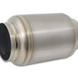 Load image into Gallery viewer, Vibrant Titanium Muffler w/Natural Tip 3.5in. Inlet / 3.5in. Outlet / 5.5in Dia - Main Product View