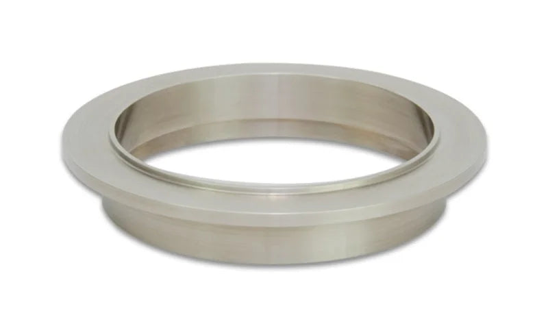 Vibrant Titanium V-Band Flange 2.5in OD Tubing - Male - Back View