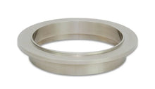 Load image into Gallery viewer, Vibrant Titanium V-Band Flange 2.5in OD Tubing - Male - Back View