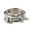 Load image into Gallery viewer, Vibrant Titanium V-Band Flange Assembly for 3.5in OD Tubing - Main Product View