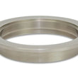 Load image into Gallery viewer, Vibrant Titanium V-Band Flange for 2.5in OD Tubing - Female - Side View