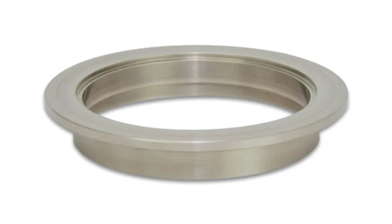 Vibrant Titanium V-Band Flange for 2.5in OD Tubing - Female - Side View