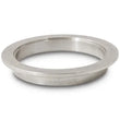 Load image into Gallery viewer, Vibrant Titanium V-Band Flange for 3in OD Tubing - Female - Side View