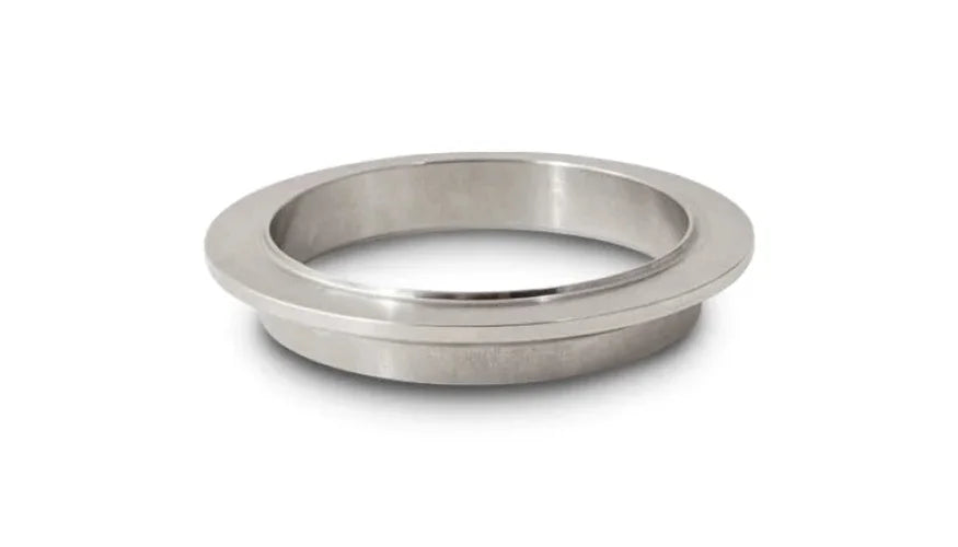 Vibrant Titanium V-Band Flange for 3in OD Tubing - Male - Side View