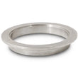 Load image into Gallery viewer, Vibrant Titanium V-Band Flange for 4in OD Tubing - Female - Side View