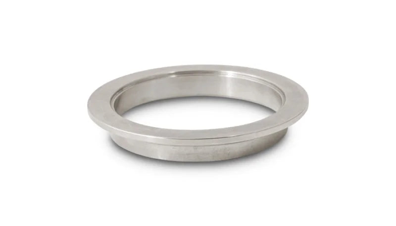 Vibrant Titanium V-Band Flange for 4in OD Tubing - Female - Side View