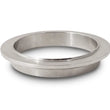 Load image into Gallery viewer, Vibrant Titanium V-Band Flange for 4in OD Tubing - Male - Side View