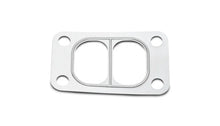 Load image into Gallery viewer, Vibrant Turbo Gasket for T03 Divided Inlet Flange (Matches Flange #1445 and #14450) - Side View