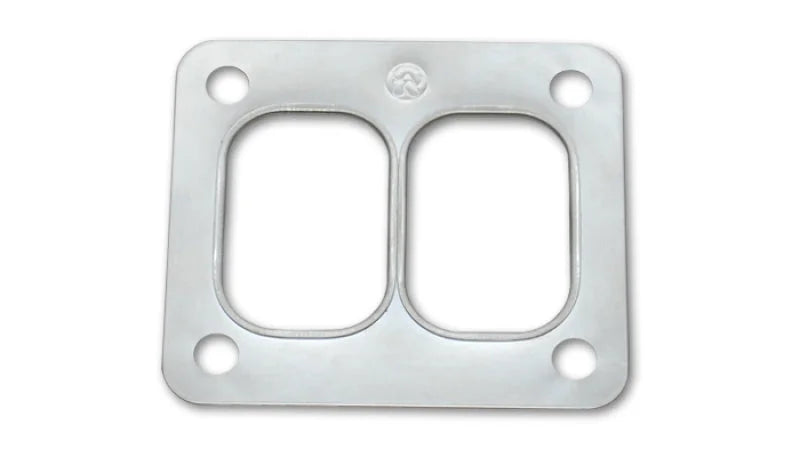 Vibrant Turbo Gasket for T04 Divided Inlet Flange (Matches Flange #1442 and #14420) - Side View