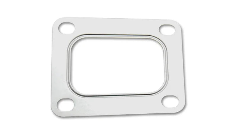Vibrant Turbo Gasket for T04 Inlet Flange with Rectangular Inlet (Matches Flange #1441 and #14410) - Main Product View