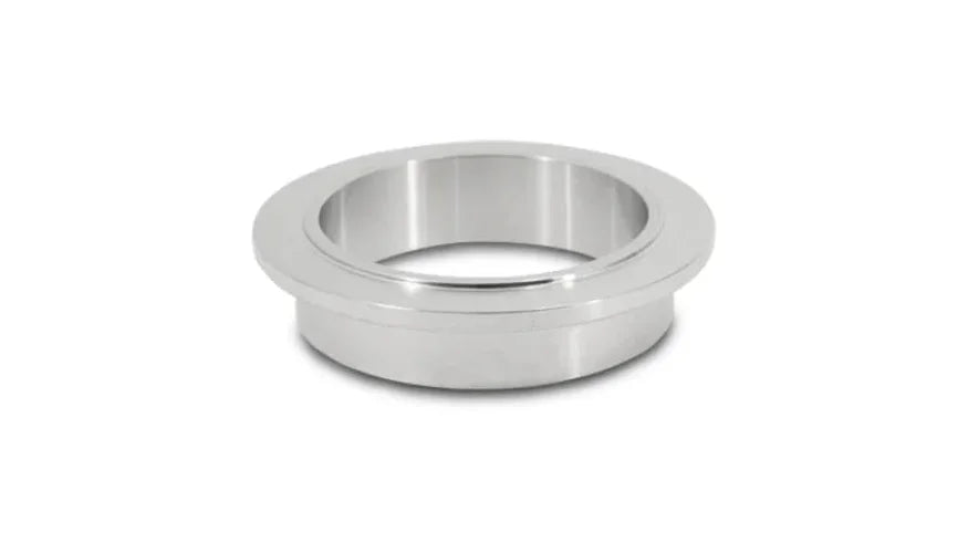 Vibrant Turbo Inlet Flange for Garrett GT30/GT35 Turbine Housing (V-Band Style) - Side View
