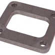Load image into Gallery viewer, Vibrant T04 Turbo Inlet Flange (Rectangular Inlet) T304 SS 1/2in Thick - Side View