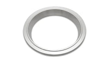 Load image into Gallery viewer, Vibrant Turbo Inlet Flange (V-Band) Garrett GT47/GTX47 to GT55 T4 Turbines - 304SS (Excl GT5533R) - Side View