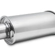 Load image into Gallery viewer, Vibrant ULTRA QUIET Resonator 2.25in inlet / outlet x 14in overall length - Side View
