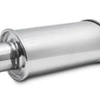 Load image into Gallery viewer, Vibrant ULTRA QUIET Resonator 2.75in inlet / outlet x 13.75in overall length - Side View