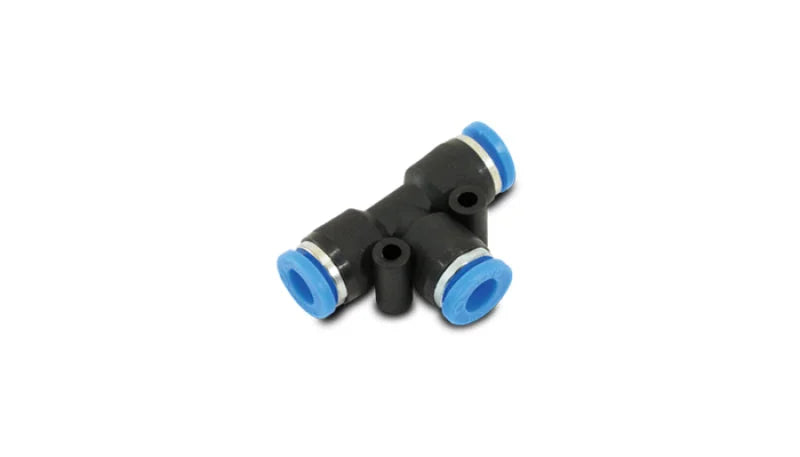Vibrant Union inTin Pneumatic Vacuum Fitting - 3/8in (9.5mm) OD Tubing - Side View