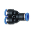 Load image into Gallery viewer, Vibrant Union inYin Pneumatic Vacuum Fitting - 3/8in (9.5mm) OD Tubing - Main Product View