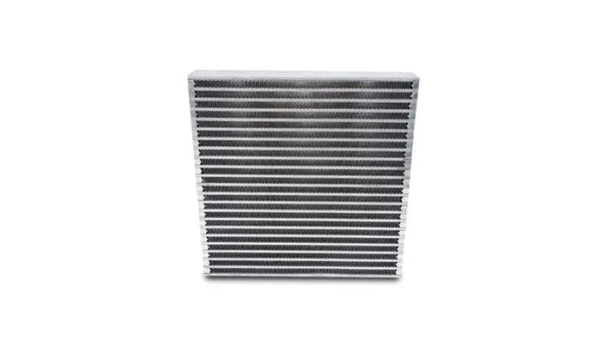 Vibrant Universal Oil Cooler Core 12in x 12in x 2in - Side View