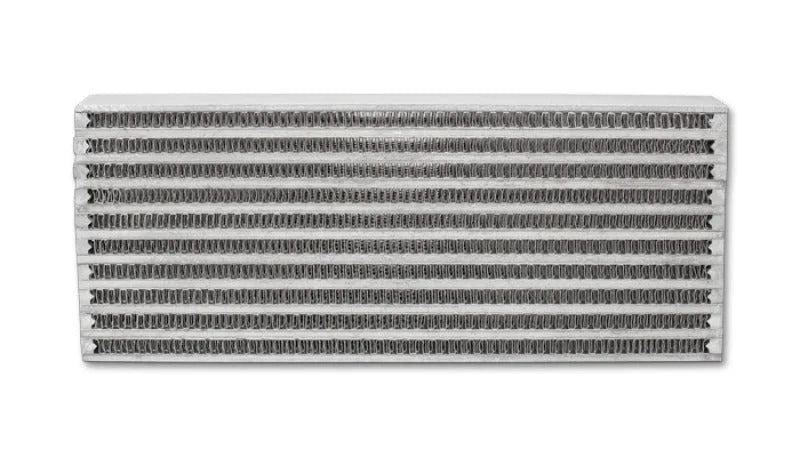 Vibrant Universal Oil Cooler Core 4in x 10in x 2in - Side View