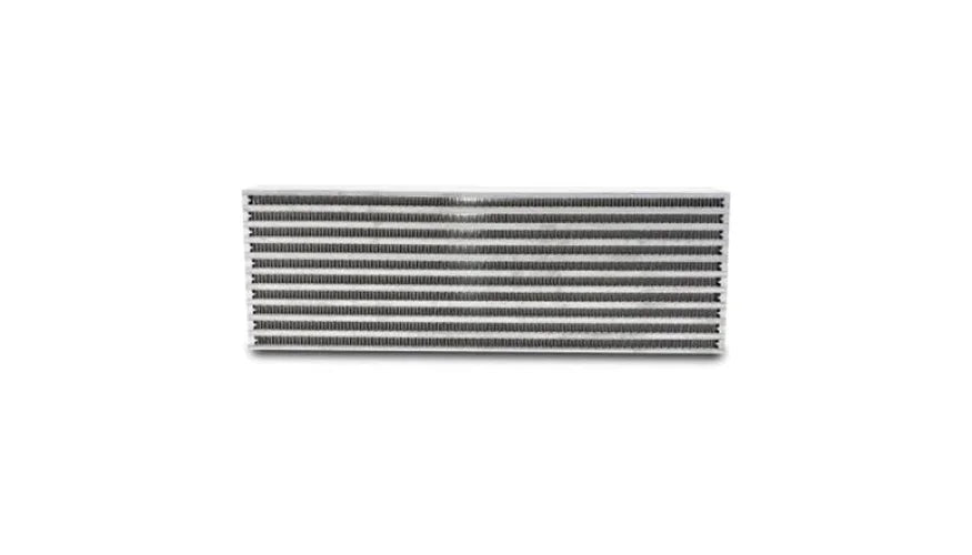 Vibrant Universal Oil Cooler Core 4in x 12in x 2in - Side View