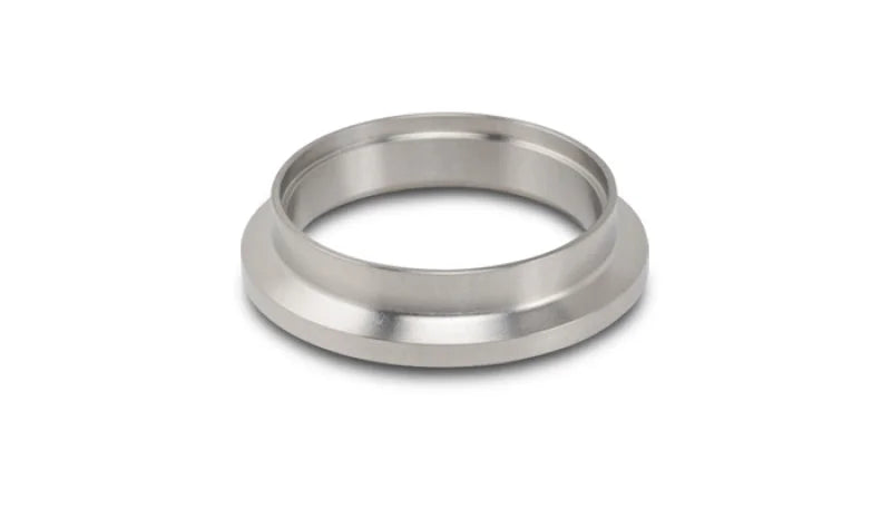 Vibrant V-Band Style Outlet Flange for Tial 44mm External Wastegate - Titanium - Side View