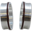 Load image into Gallery viewer, Vibrant Vanjen Aluminum Weld Fittings for 3in OD Tubing (for use with part #12566) - Sold In Pairs - Main Product View
