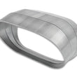 Load image into Gallery viewer, Vibrant Vertical 304 SS Nominal 3in. Oval / 2.35 in. Centerline Radius, 15 degree per cut -Set of 3 - Main Product View