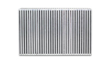 Load image into Gallery viewer, Vibrant Vertical Flow Intercooler 18in. W x 6in. H x 3.5in. Thick - Back View
