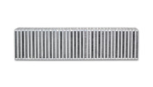 Load image into Gallery viewer, Vibrant Vertical Flow Intercooler 27in. W x 6in. H x 4.5in. Thick - Main Product View