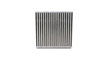Load image into Gallery viewer, Vibrant Vertical Flow Intercooler Core 12in W x 12in H x 3.5in Thick - Side View