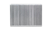 Load image into Gallery viewer, Vibrant Vertical Flow Intercooler Core 12in. W x 8in. H x 3.5in. Thick - Side View