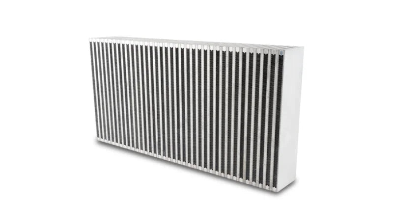 Vibrant Vertical Flow Intercooler Core 24in. W x 12in. H x 3.5in. Thick - Side View