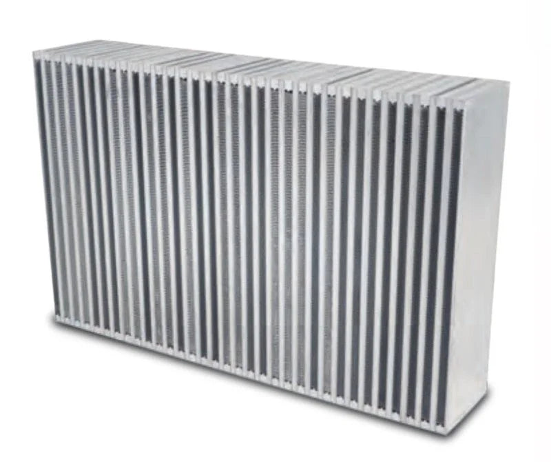 Vibrant Vertical Flow Intercooler Core 24in. W x 12in. H x 3.5in. Thick - Detail View
