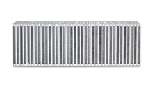Load image into Gallery viewer, Vibrant Vertical Flow Intercooler Core 24in. W x 8in. H x 3.5in. Thick - Side View
