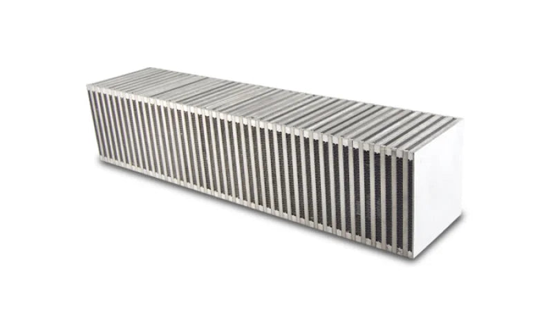 Vibrant Vertical Flow Intercooler Core 27in Wide x 6in High x 6in Thick - Main Product View