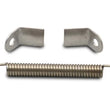 Load image into Gallery viewer, Vibrant Weld on Collector Tab Kit (includes 2 x S.S. collector tabs and 3-1/2in long spring) - Main Product View