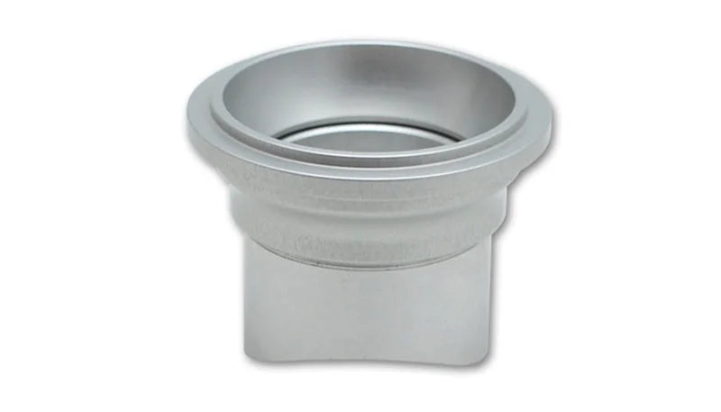 Vibrant Weld Flange Kit Tial Style Blow Off Valves Mild Steel Weld Fitting AL Thread On Flange - Side View