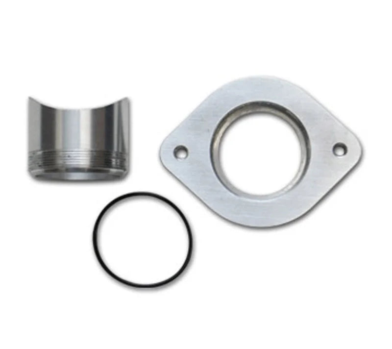 Vibrant Weld Flange Kit for GreddyS/R/RS style Blow Off Valves AL Weld Fitting AL Thread On Flange - Main Product View
